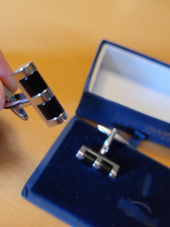 manchetteknopen, Handtassen en Accessoires, Manchetknopen, Ophalen of Verzenden, Zo goed als nieuw, Zilver