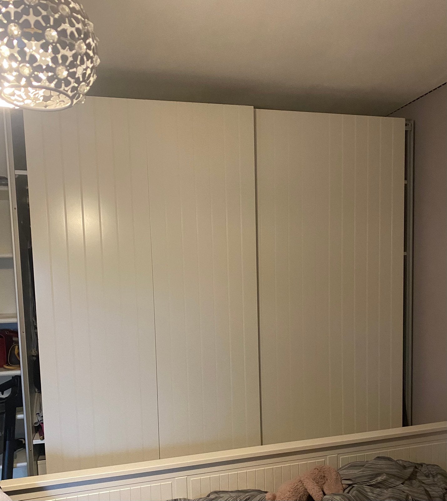 Kleren kast met 2 schuifdeuren in goede staat, Huis en Inrichting, Ophalen of Verzenden, Zo goed als nieuw