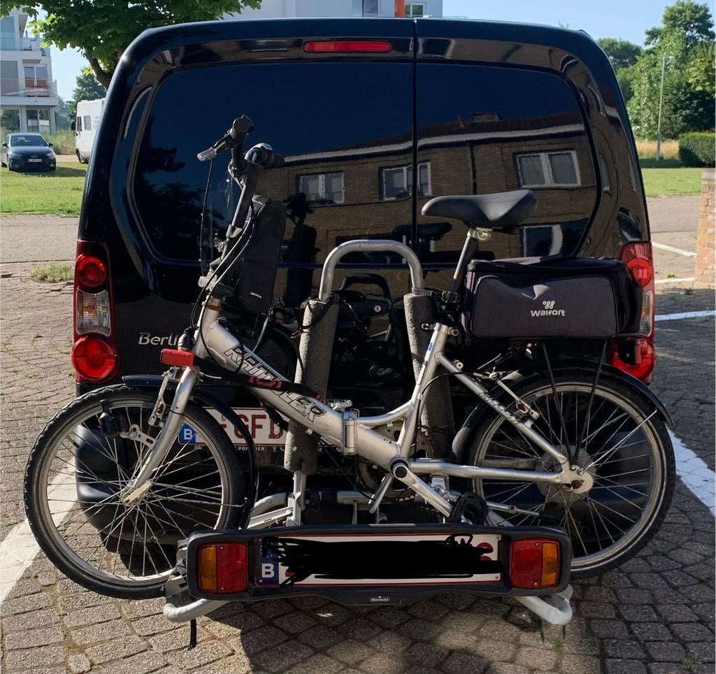 Fietsdrager voor 2 fietsen NORAUTO, Auto diversen, Fietsendragers, Ophalen, 2 fietsen, Gebruikt, Elektrische fiets
