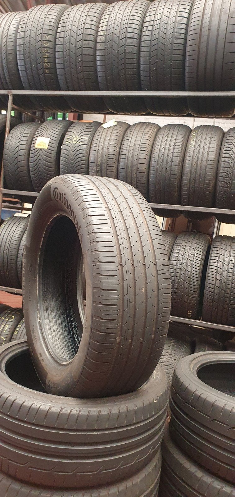235/55R18 CONTINENTAL top qualité avec montage et équilibrag, Enlèvement, Utilisé