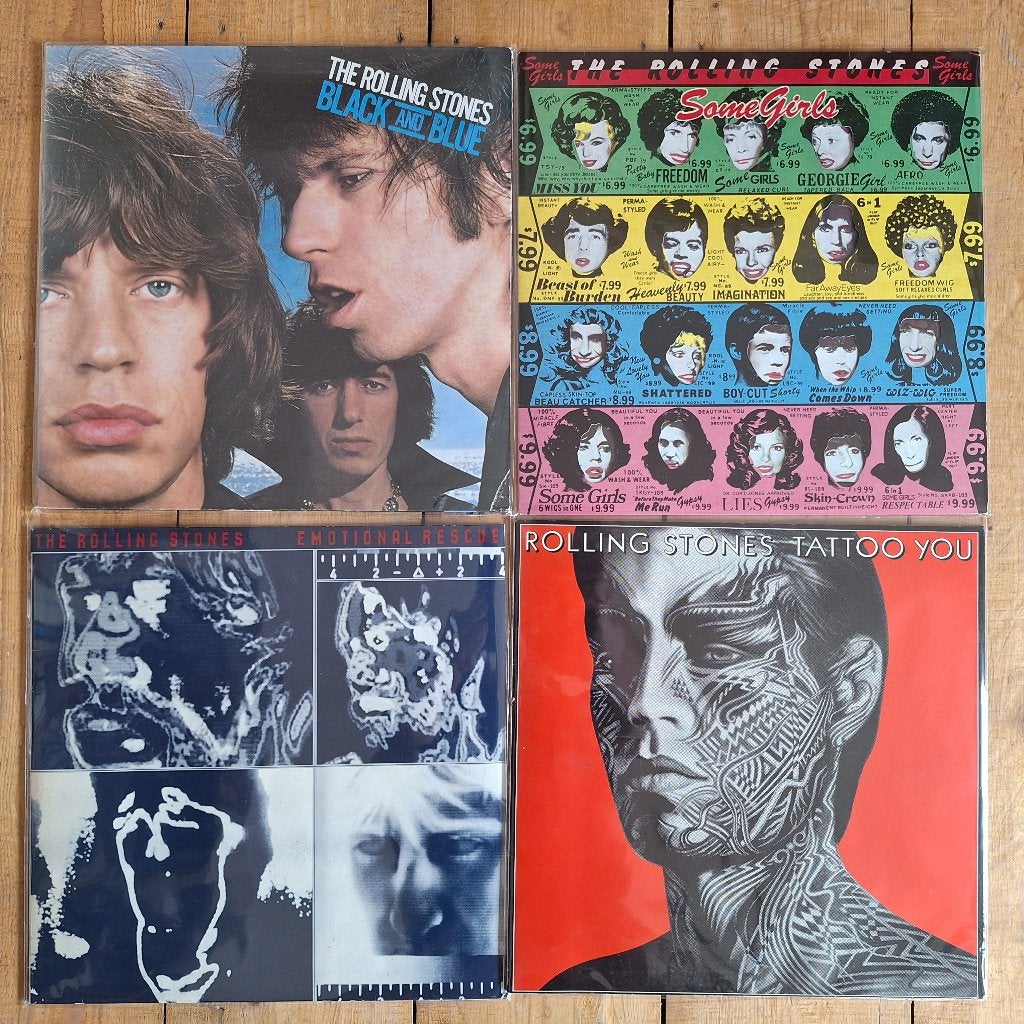Lot Rolling Stones 4 LP's - 40 EUR, Enlèvement ou Envoi, Utilisé