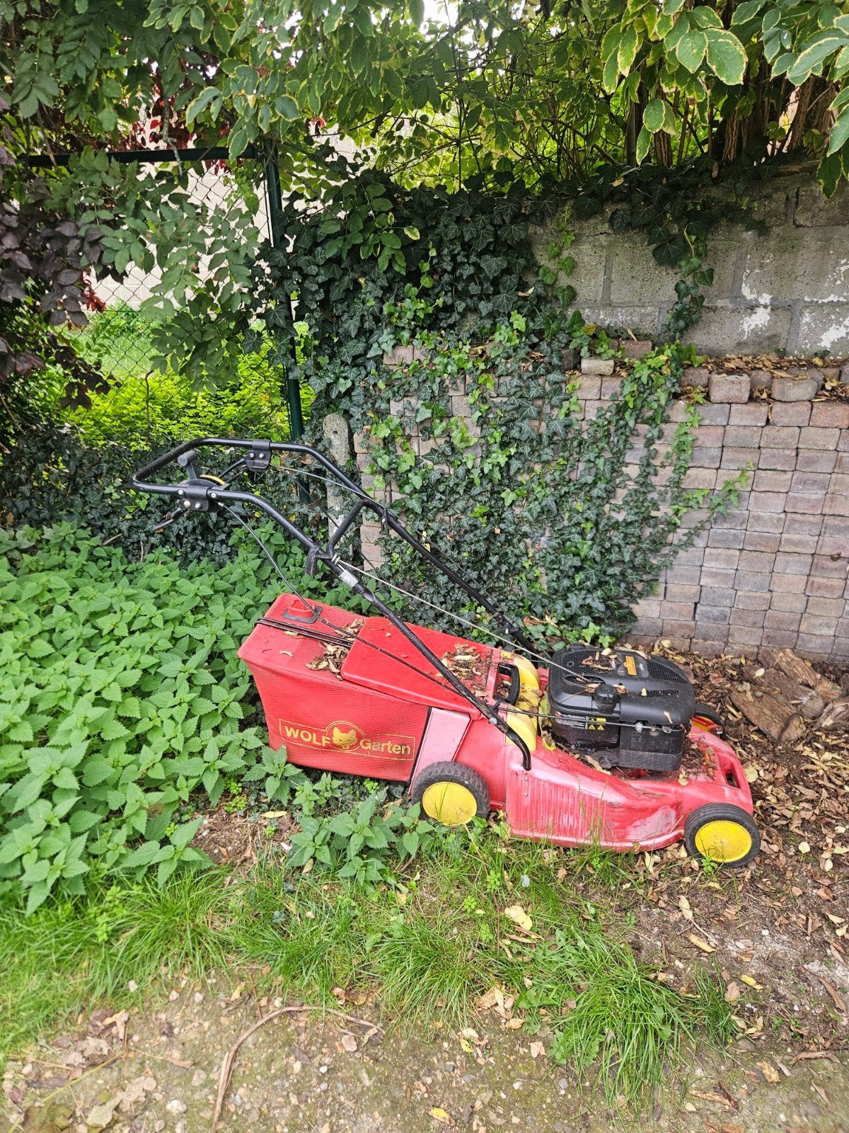 grasmaaier, Tuin en Terras, Ophalen, Gebruikt, Benzine-grasmaaier