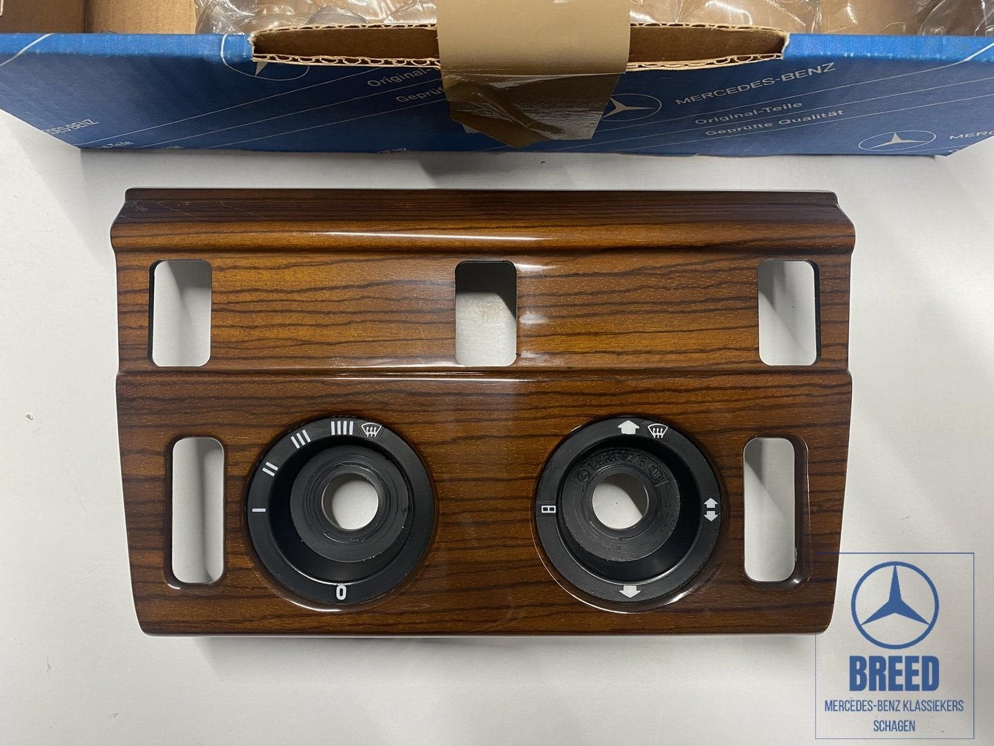 Zebranopaneel middenconsole voor Mercedes-Benz W124, Utilisé, -, -, Enlèvement ou Envoi