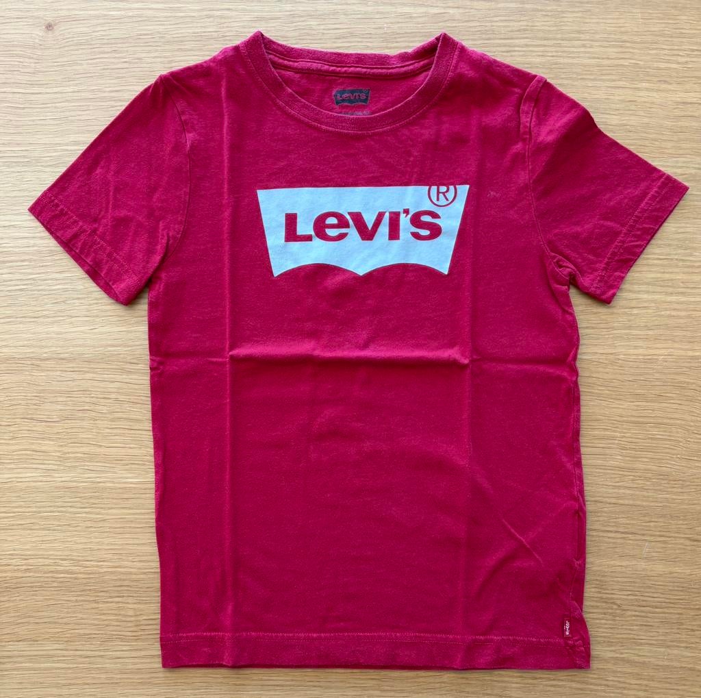 T-shirt rouge LEVI’S - 10 ans - 7€, Enfants & Bébés, Enlèvement ou Envoi, Comme neuf, Garçon