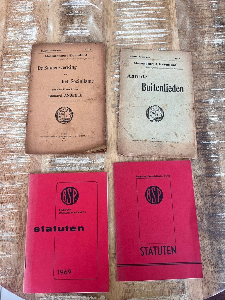 Historische documenten Belgische Socialistische Partij, Enlèvement ou Envoi, Utilisé, Société