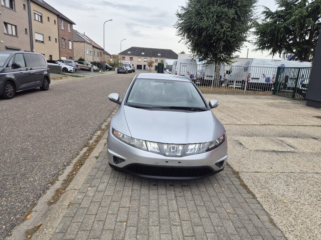 Honda Civic 1.4i - Airco + Keuring - Carpass - Garantie, Auto's, Zwart, 4 cilinders, 1396 cc, Bedrijf
