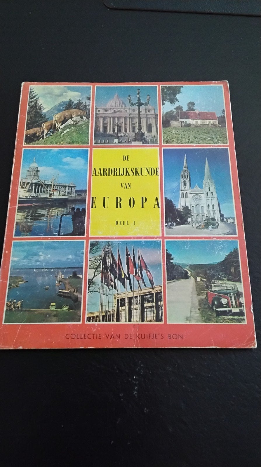 KUIFJE UITGAVE aardrijkskunde EUROPA deel een, Boeken, Prentenboeken en Plaatjesalbums, Ophalen of Verzenden, Gelezen, Plaatjesalbum
