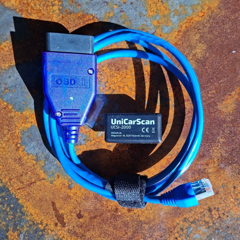 Interface de diagnostic UnicarScan UCSI-2000 OBD II + câble, Enlèvement ou Envoi, Comme neuf