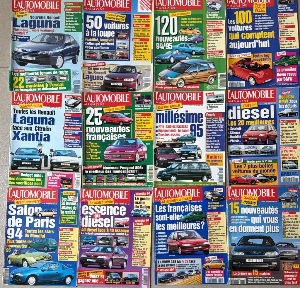 L'Automobile Magazine 1994, Gelezen, Algemeen, L'Automobile Magazine, Ophalen of Verzenden