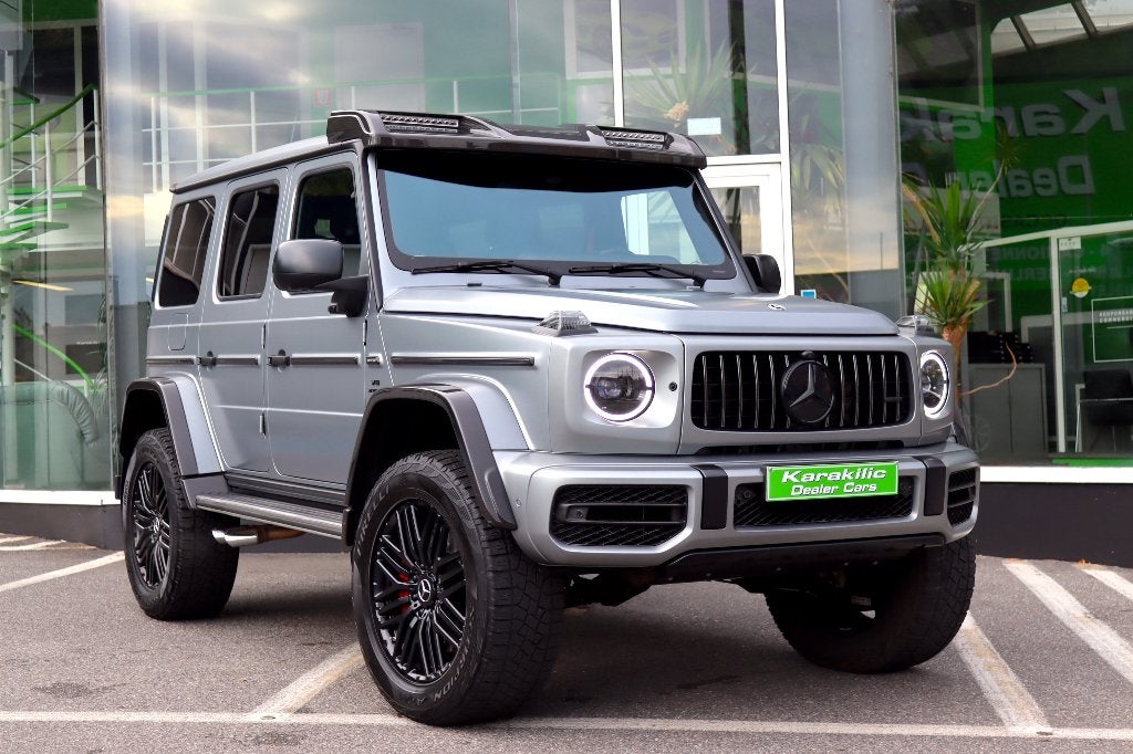 MERCEDES G63AMG 4x4² TOIT OUVRANT CARBON UTILITAIRE TVAC, Autos, Cuir, Argent ou Gris, Achat, 430 kW