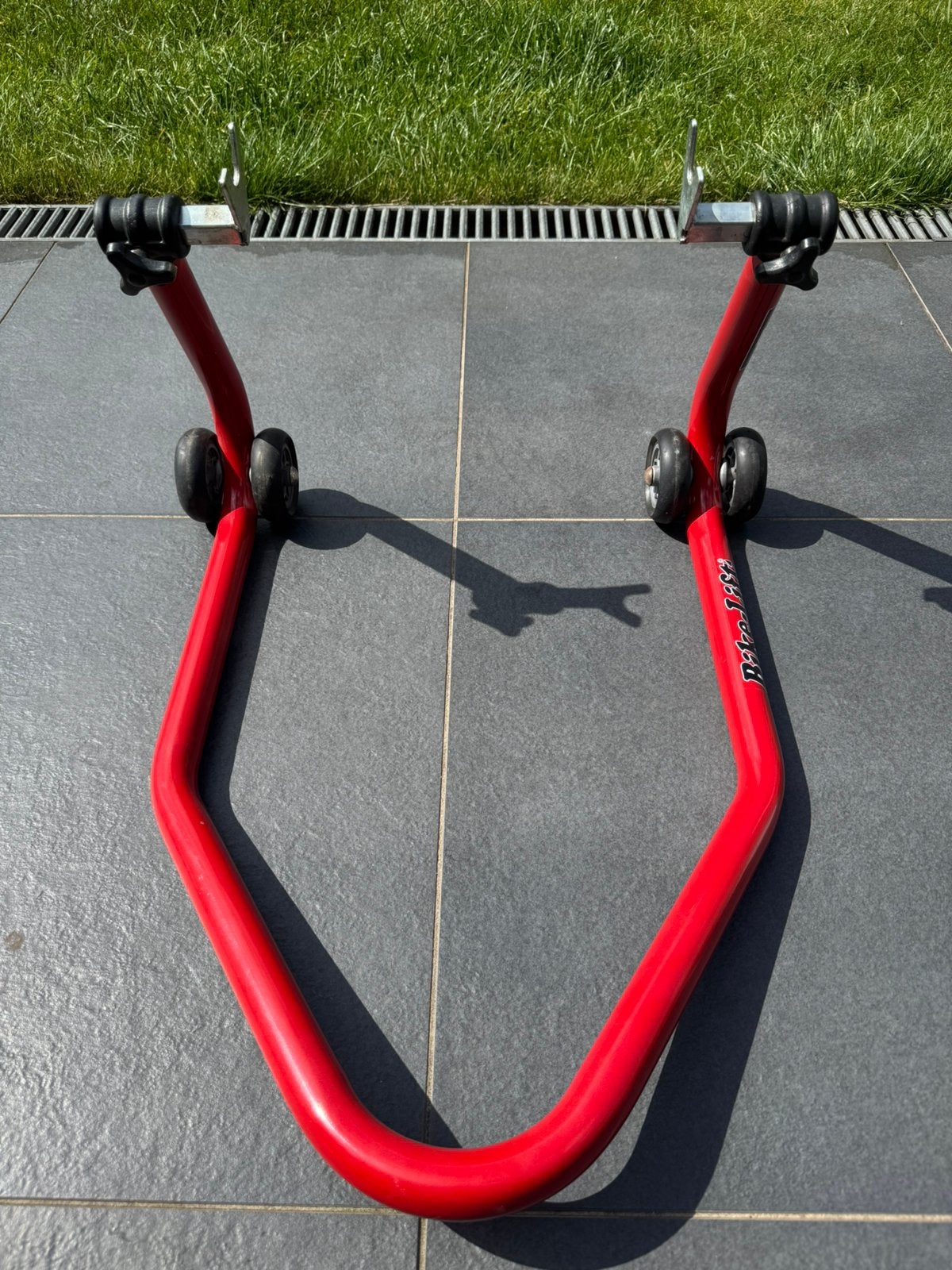 Motorstandaard Bike-Lift verstelbaar in breedte, Enlèvement