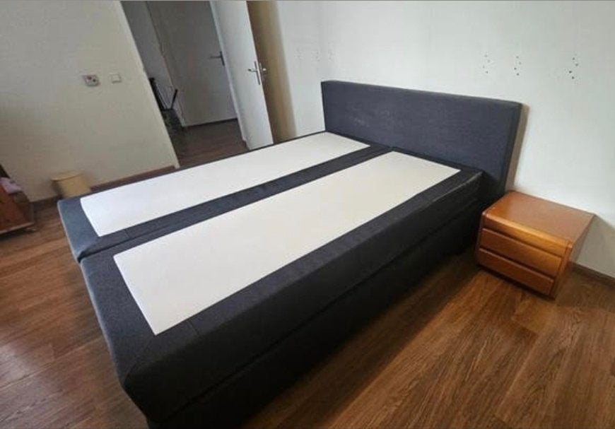 Bezorging is mogelijk 180x200 inzgs complete boxspring bed, Ophalen of Verzenden, Zo goed als nieuw, 200 cm, 160 cm
