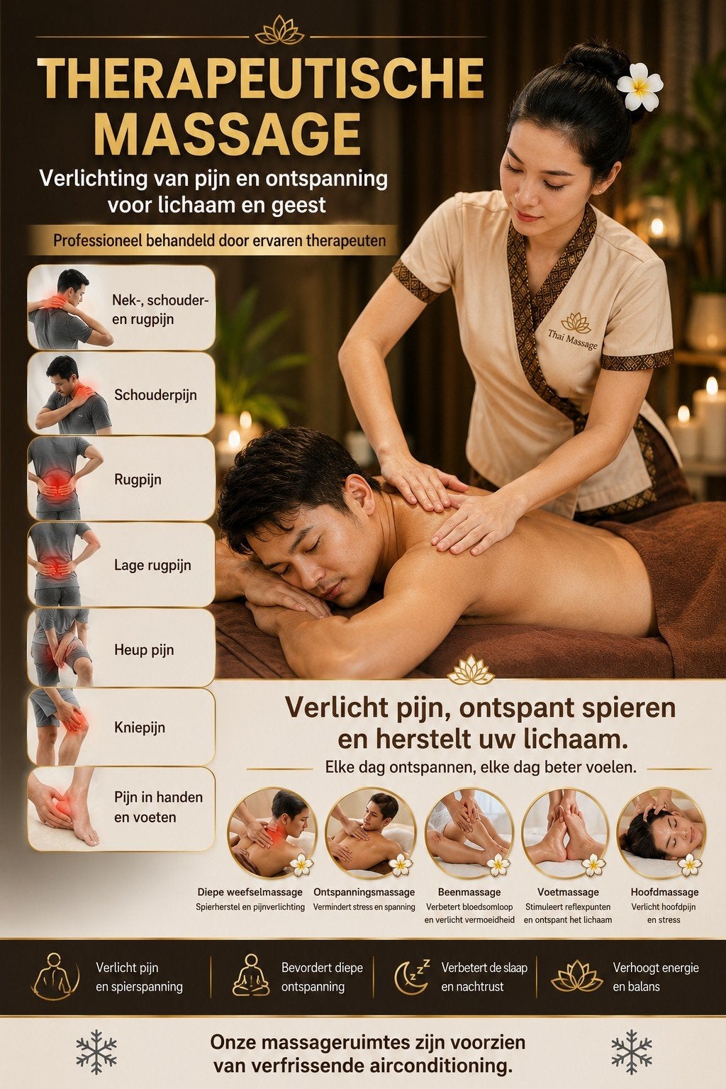 Therapy thai massage, Diensten en Vakmensen, Sportmassage