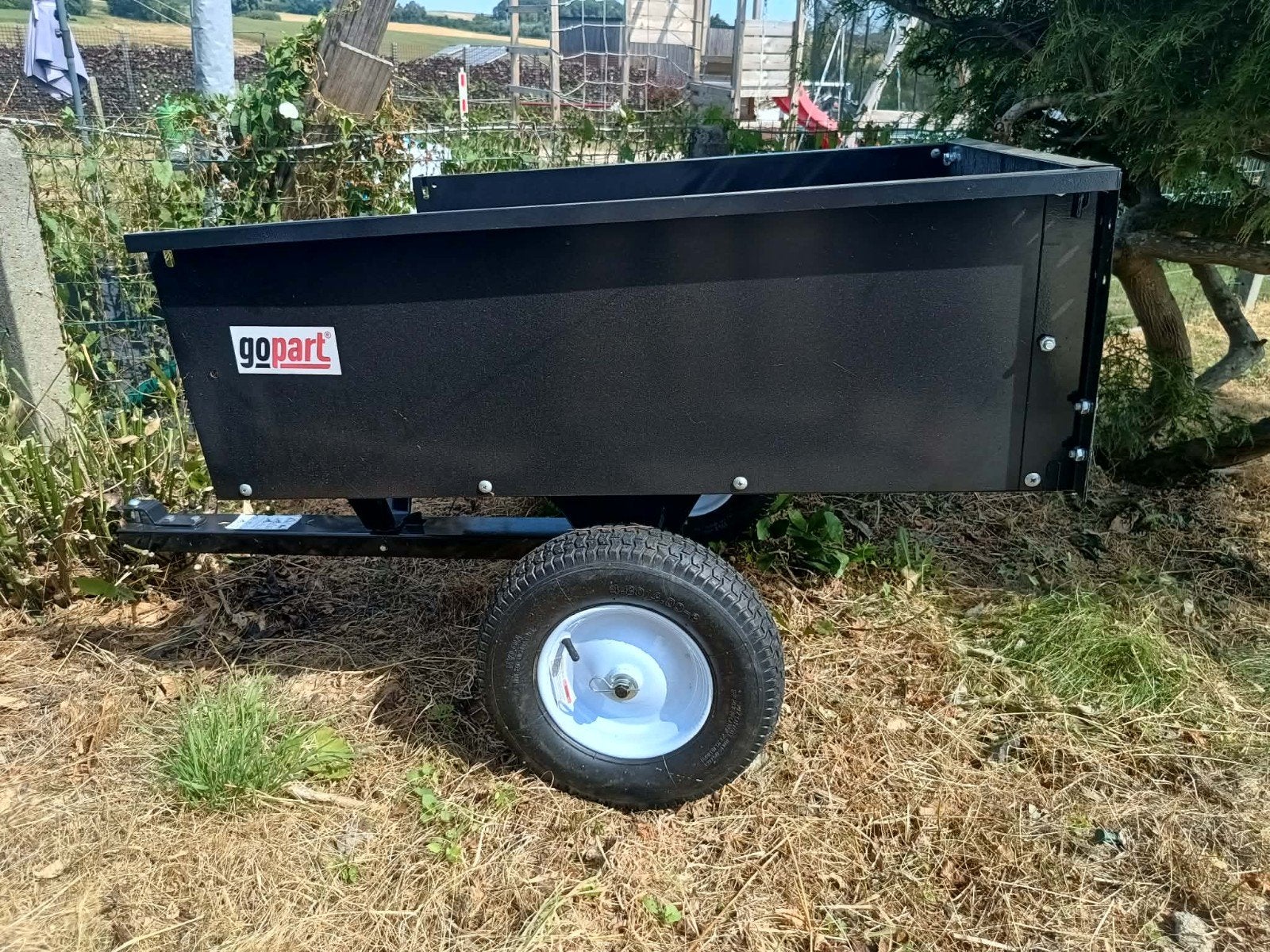 aanhanger grasmachine, Tuin en Terras, Ophalen