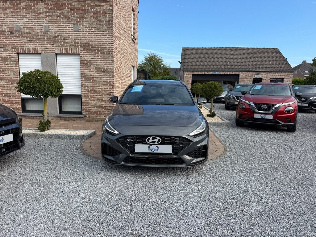 Hyundai i30 CW 1.0 T-GDi N-LINE 5J/GAR NIEUW 0KM, Auto's, Stof, Bedrijf, Zilver of Grijs, 998 cc