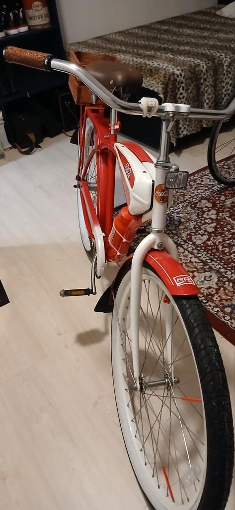 COCA COLA FIETS, Ophalen