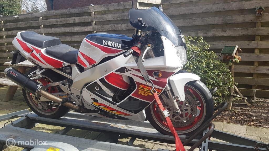 Yamaha YZF 750R Bj. 1995 compleet maar in ONDERDELEN, Motos, Enlèvement ou Envoi, Utilisé