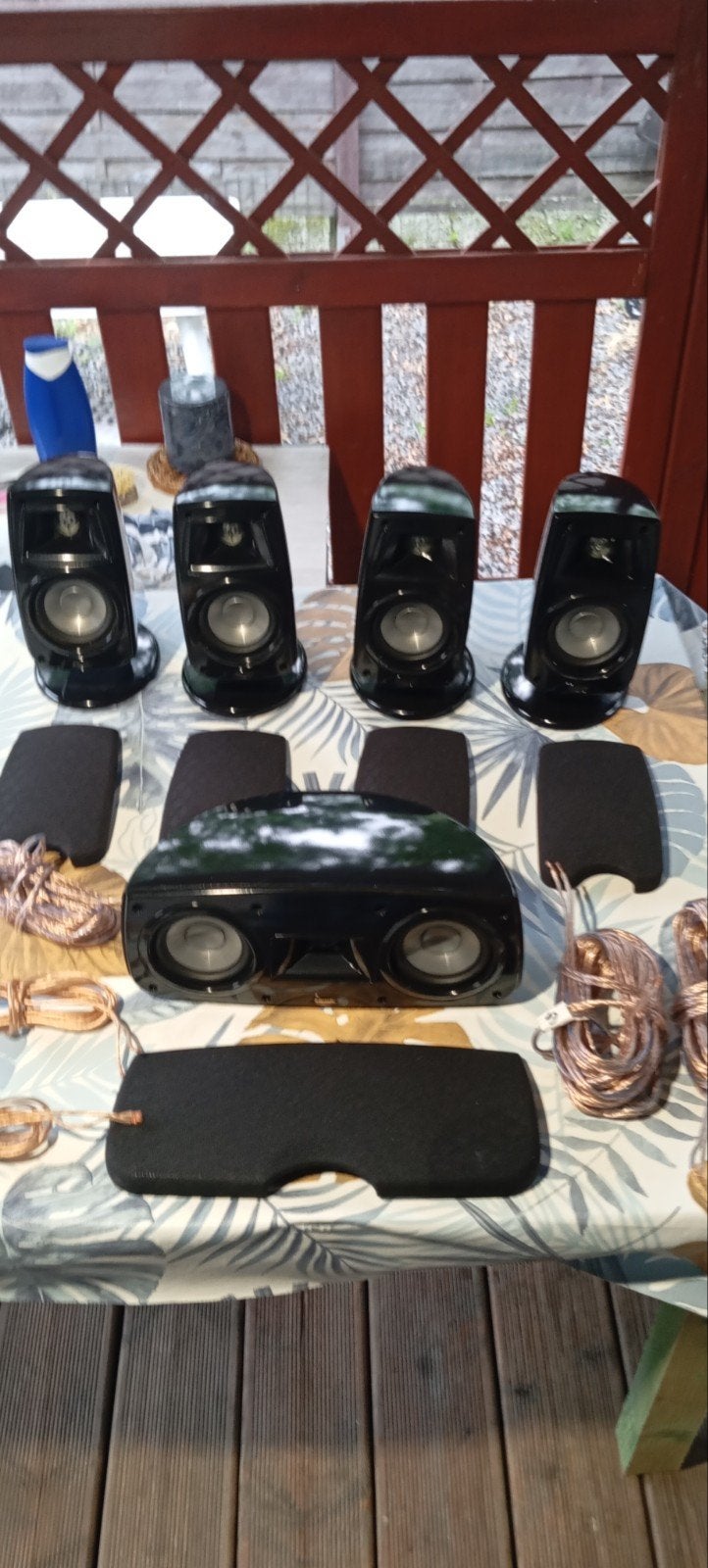 5 enceintes satellites klipsch, Audio, Tv en Foto, Luidsprekerboxen, Ophalen