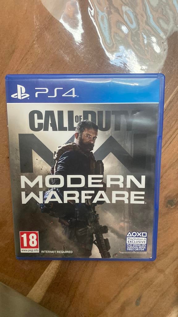 Call of duty modern warfare, Games en Spelcomputers, Games | Sony PlayStation 4, Shooter, 1 speler, Ophalen of Verzenden, Zo goed als nieuw