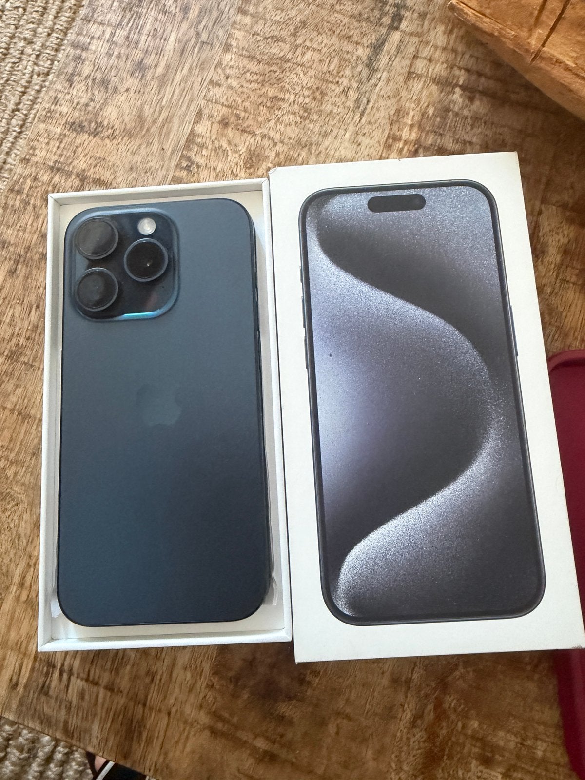 Iphone 15 Pro 128gb, Telecommunicatie, Mobiele telefoons | Apple iPhone, Ophalen, 128 GB, Blauw, Zo goed als nieuw