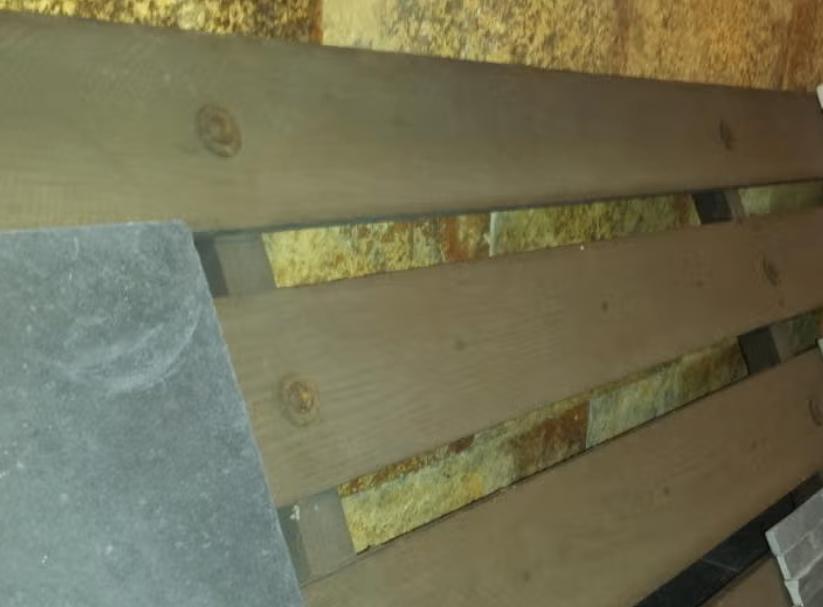 ANTIEKE HOUTEN PANELEN 75CM BREED 300CM HOOG, Ophalen, Hout