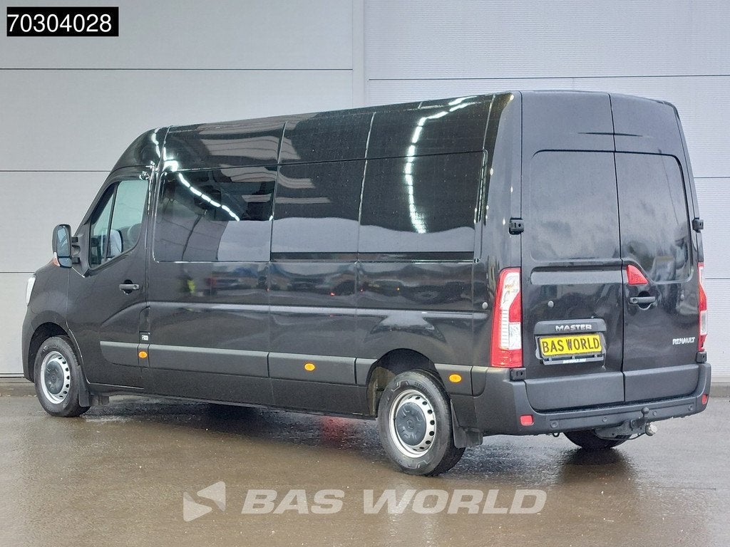 Renault Master 180PK Dubbel Cabine L3H2 LED Trekhaak Navi Ai, Auto's, Stof, Gebruikt, Euro 6, 4 cilinders