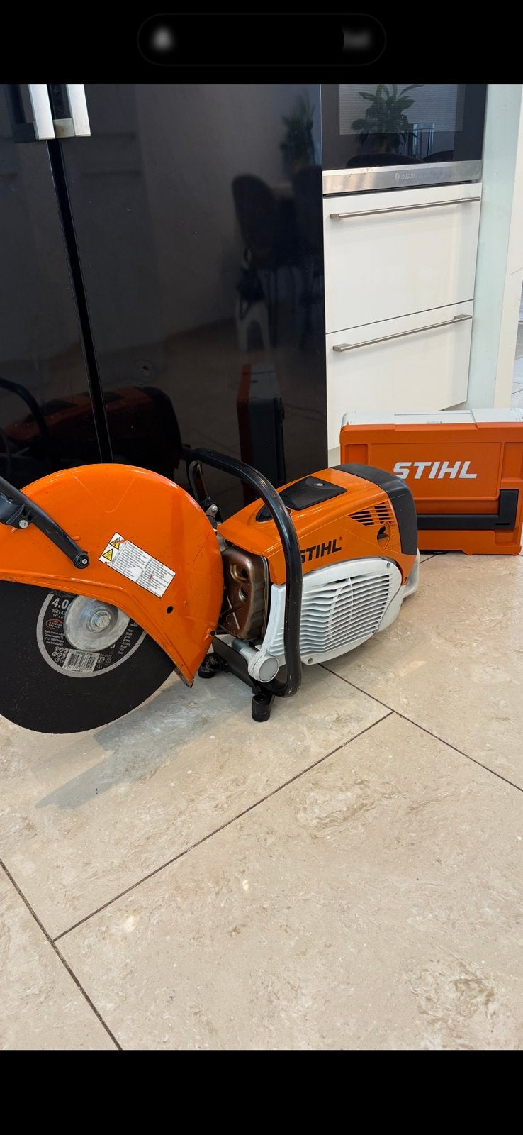 STIHL TS 800 benzine betondoorslijper Bj 2023 topstaat., Ophalen, Zo goed als nieuw