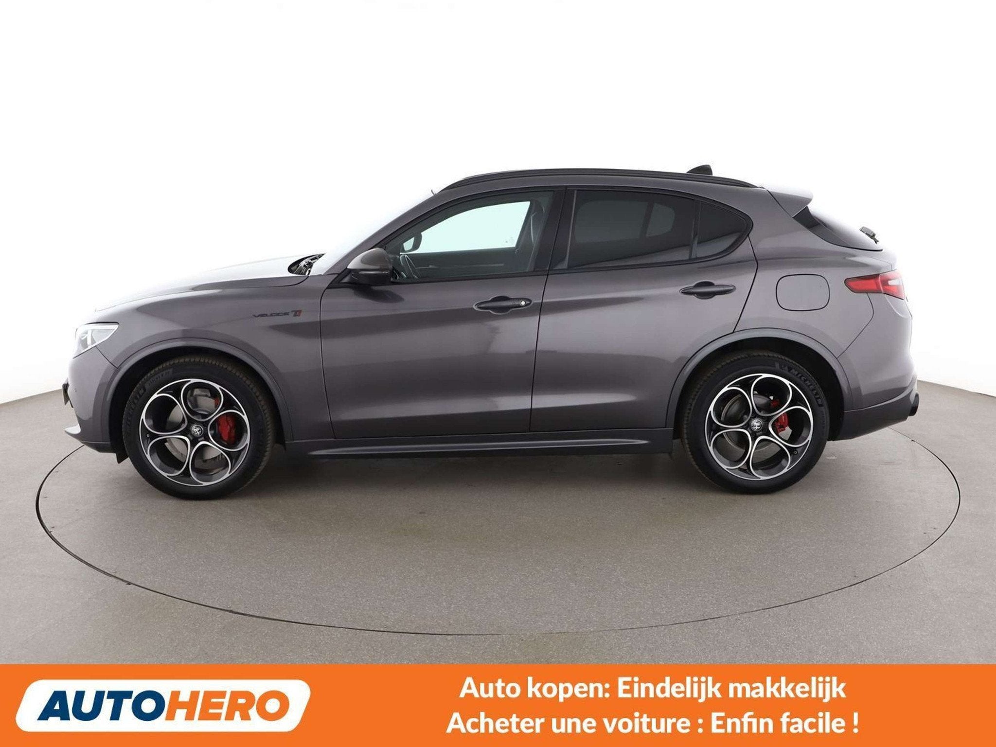 Alfa Romeo Stelvio 2.2 JTDM Veloce Ti Q4 (automatique), Argent ou Gris, Achat, Euro 6, 1820 kg
