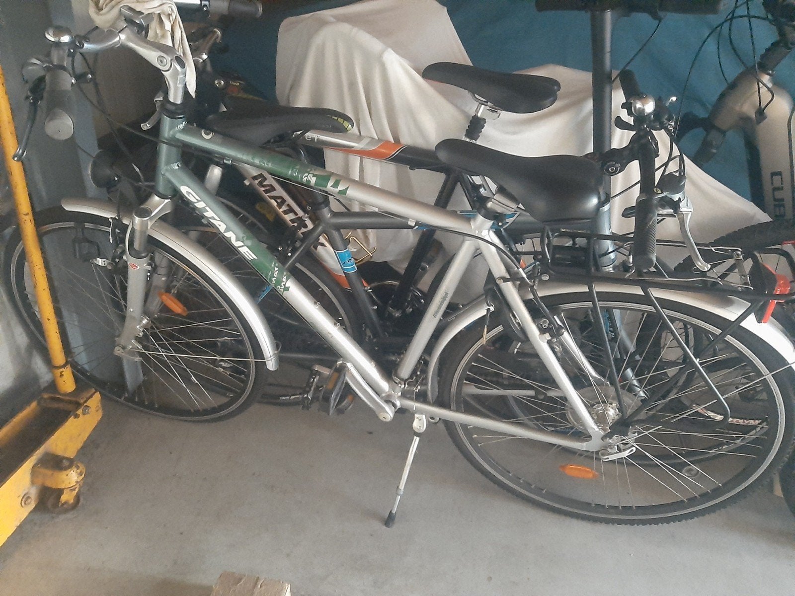 Herenfiets, Enlèvement