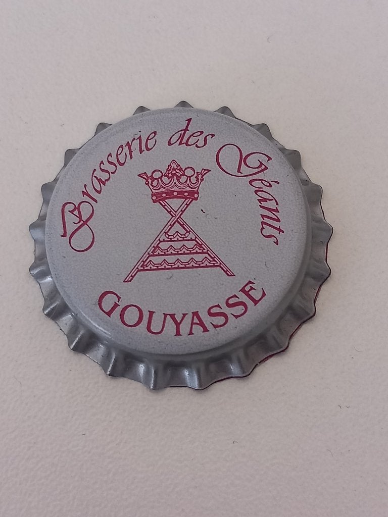 Kroonkurk : Brasserie des Géants Gouyasse, Collections, Envoi, Neuf