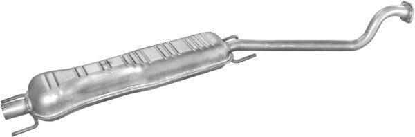 Uitlaat, Middendemper Opel Astra G, Auto-onderdelen, -, -, Opel, Nieuw