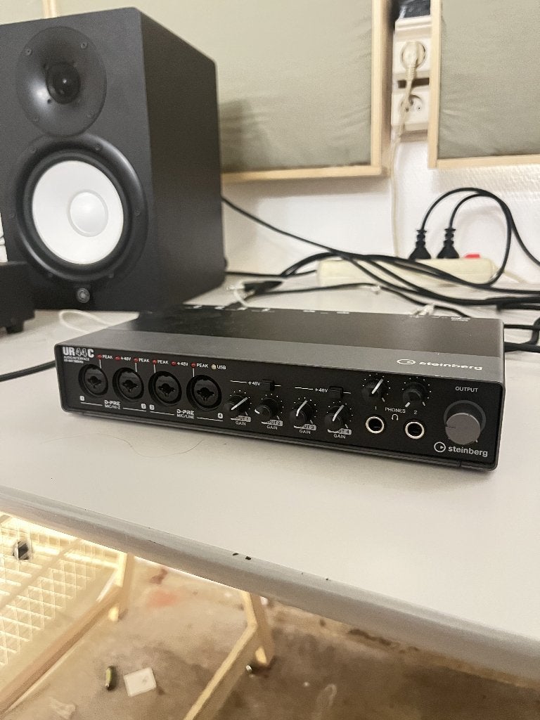 Steinberg UR44C — Audio Interface / Carte son, TV, Hi-fi & Vidéo, Appareils professionnels, Comme neuf, Audio, Enlèvement ou Envoi