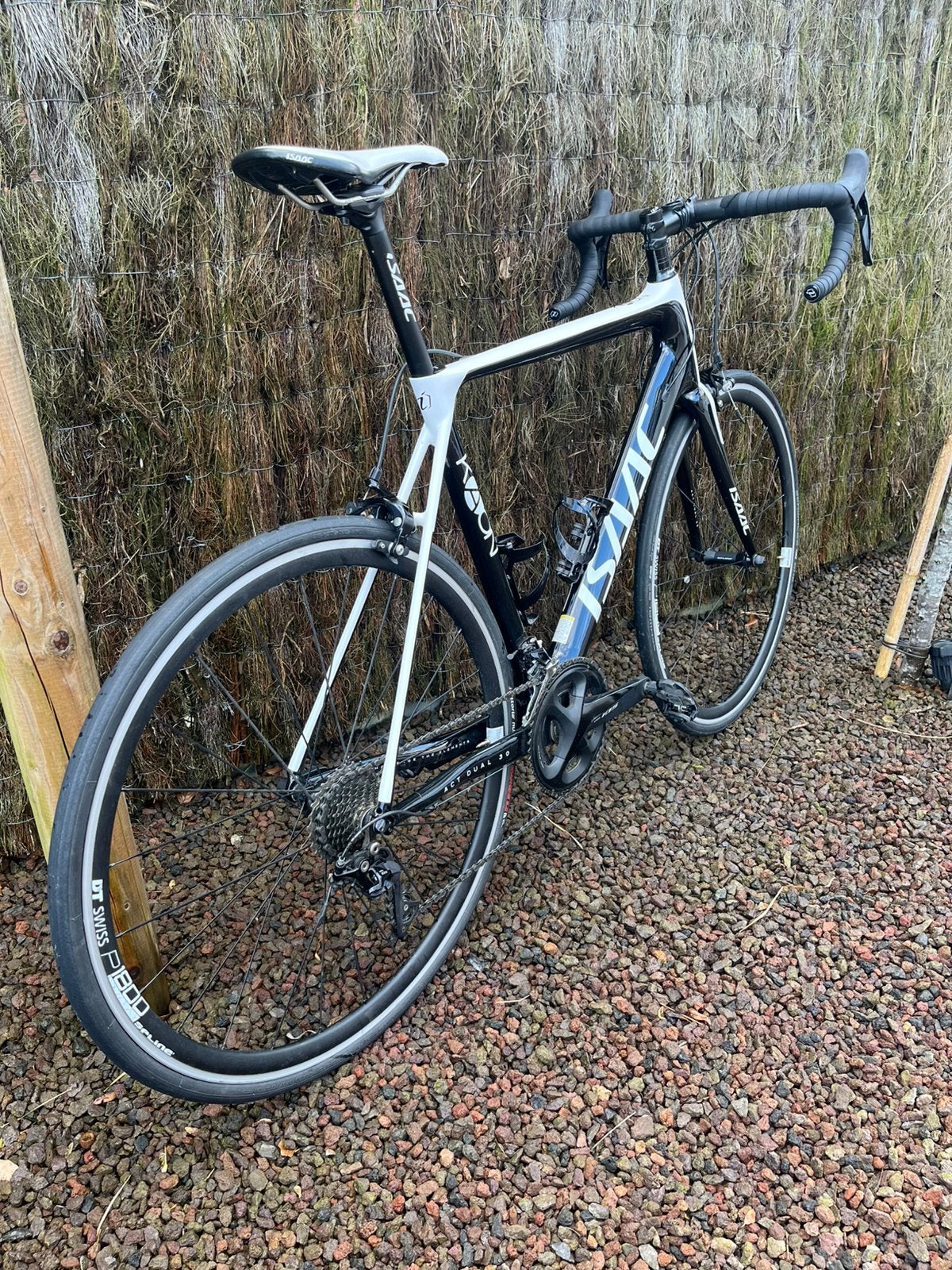 Isaac koersfiets, Fietsen en Brommers, Fietsen | Racefietsen, 53 tot 57 cm, Ophalen, Zo goed als nieuw, Overige merken