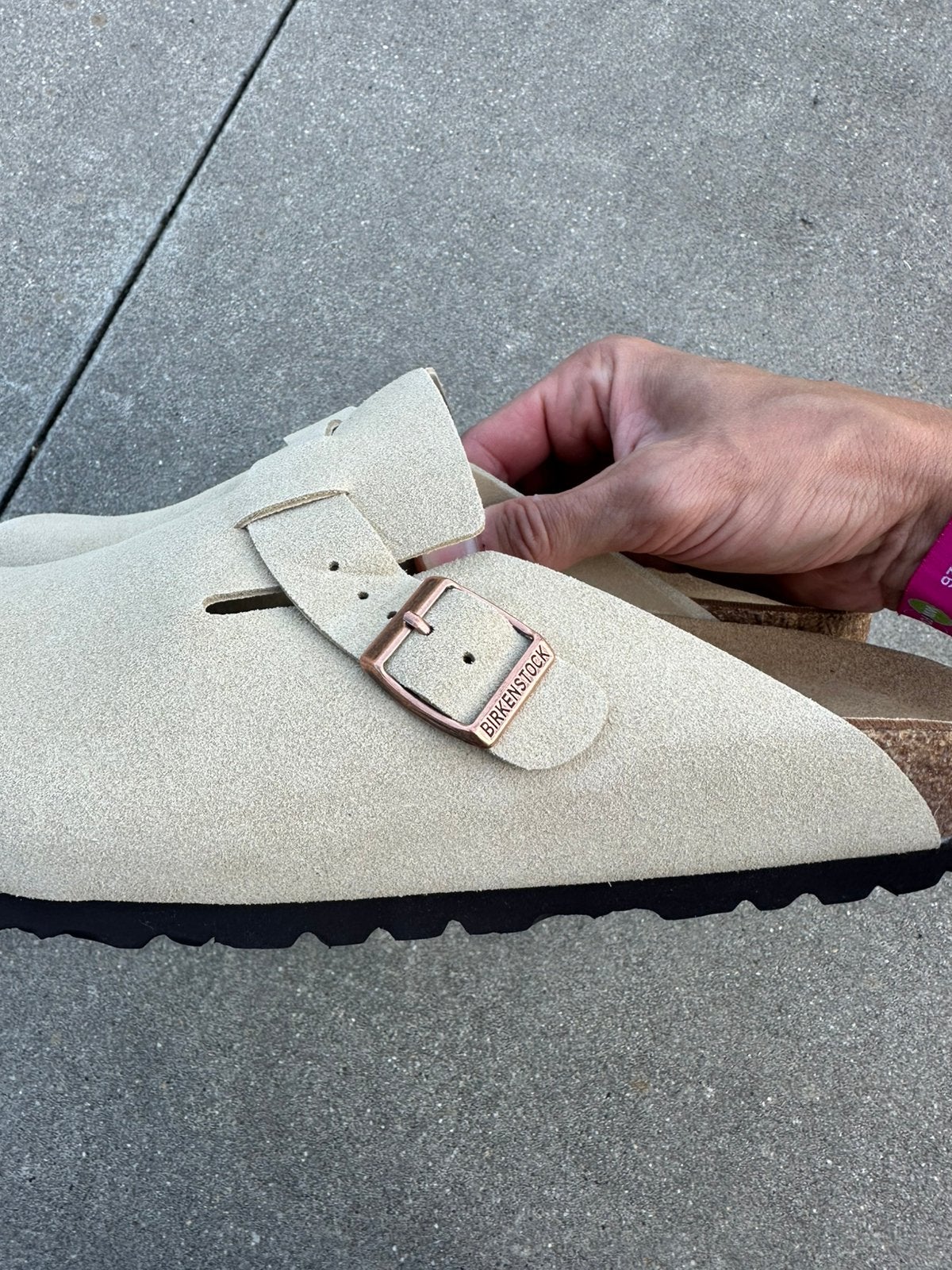 Birkenstock Boston, Envoi, Comme neuf, Pantoufles