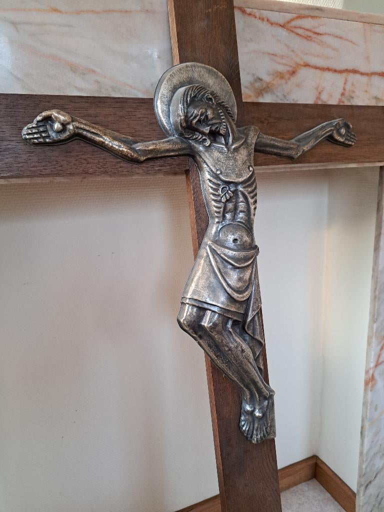 Unieke Kerk Klooster Verzamel  Wand  Staande Kruisbeelden, Enlèvement