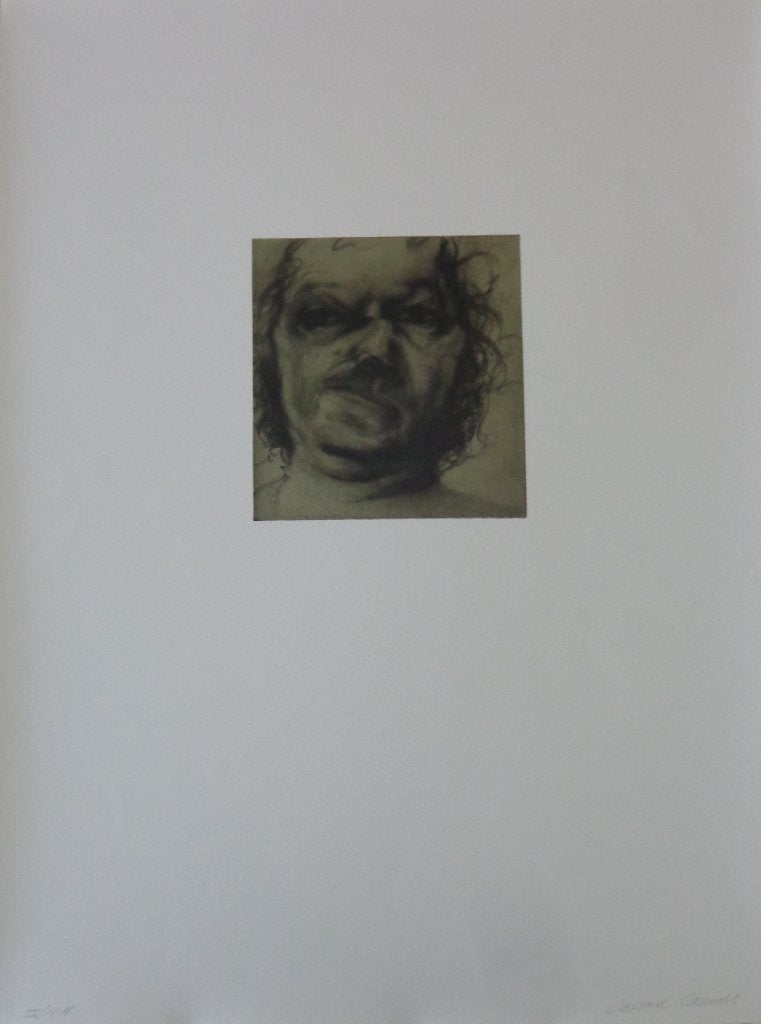LAWRENCE CAROLL / UNTITLED / KLEUR PHOTO-LITOGRAPH / 80x60cm, Signé, Enlèvement ou Envoi