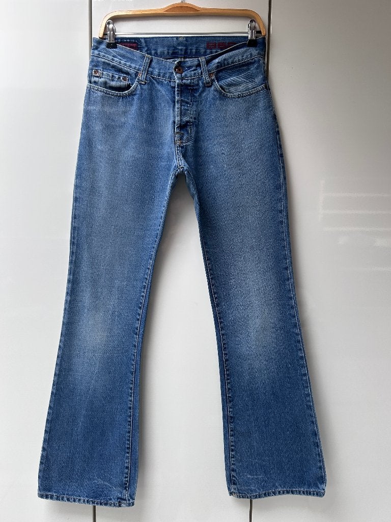 Pantalon en jean bleu B52 - Taille 31/34 *', Enlèvement ou Envoi, W32 (confection 46) ou plus petit, Porté, Bleu