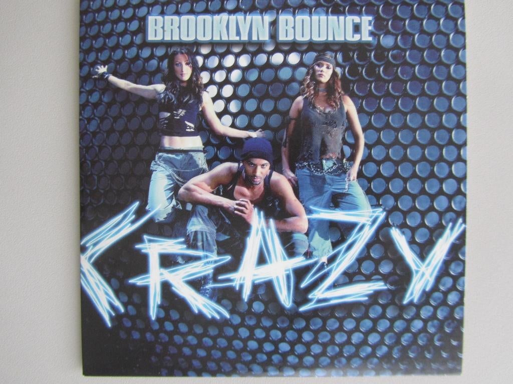 CDSINGLE BROOKLYN BOUNCE "CRAZY" (8 tracks), CD & DVD, CD Singles, Enlèvement ou Envoi, Maxi-single, Dance, 1 single
