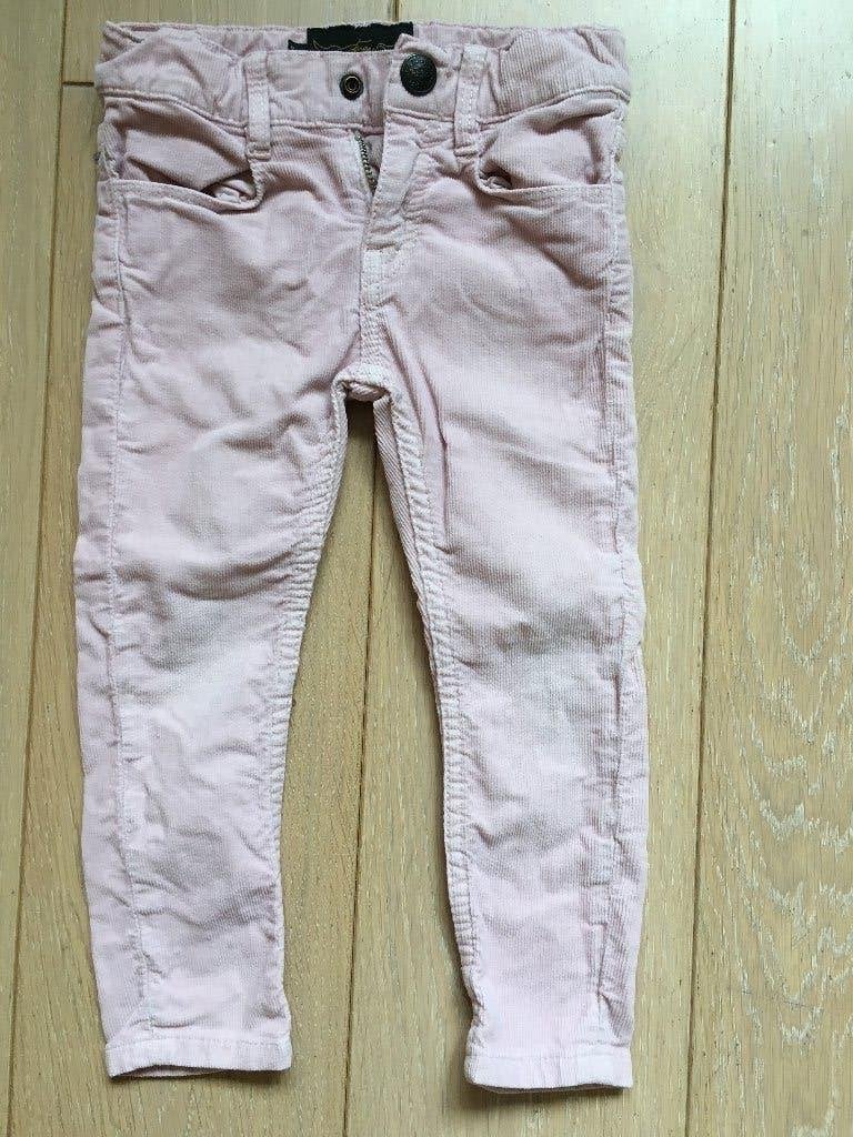 broek fluweel roos Finger in the Nose maat 92 of 2 jaar, Enfants & Bébés, Vêtements enfant | Taille 92, Pantalon, Enlèvement ou Envoi