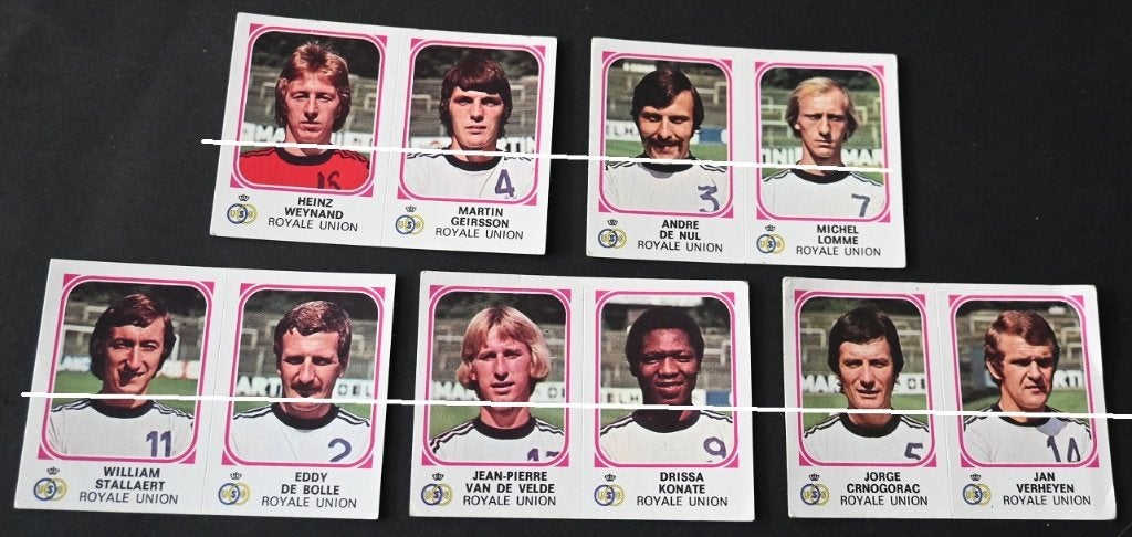 Autocollants Panini/Football 77/Royale Union SG/5, Collections, Envoi, Utilisé, Affiche, Image ou Autocollant