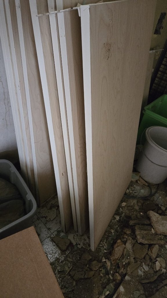 Lot legplanken, Doe-het-zelf en Bouw, Ophalen, Gebruikt