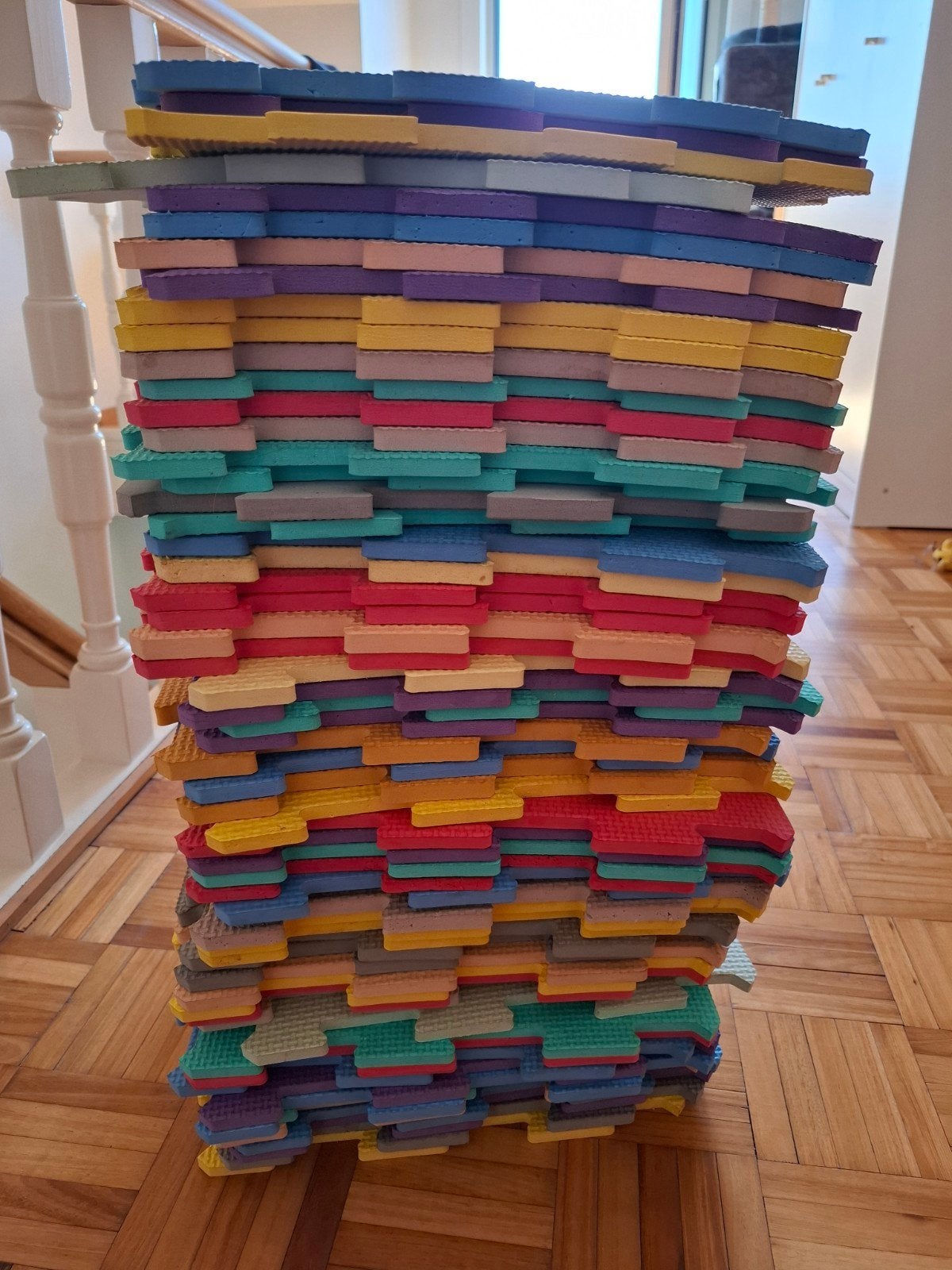 Puzzeltegels, Enlèvement