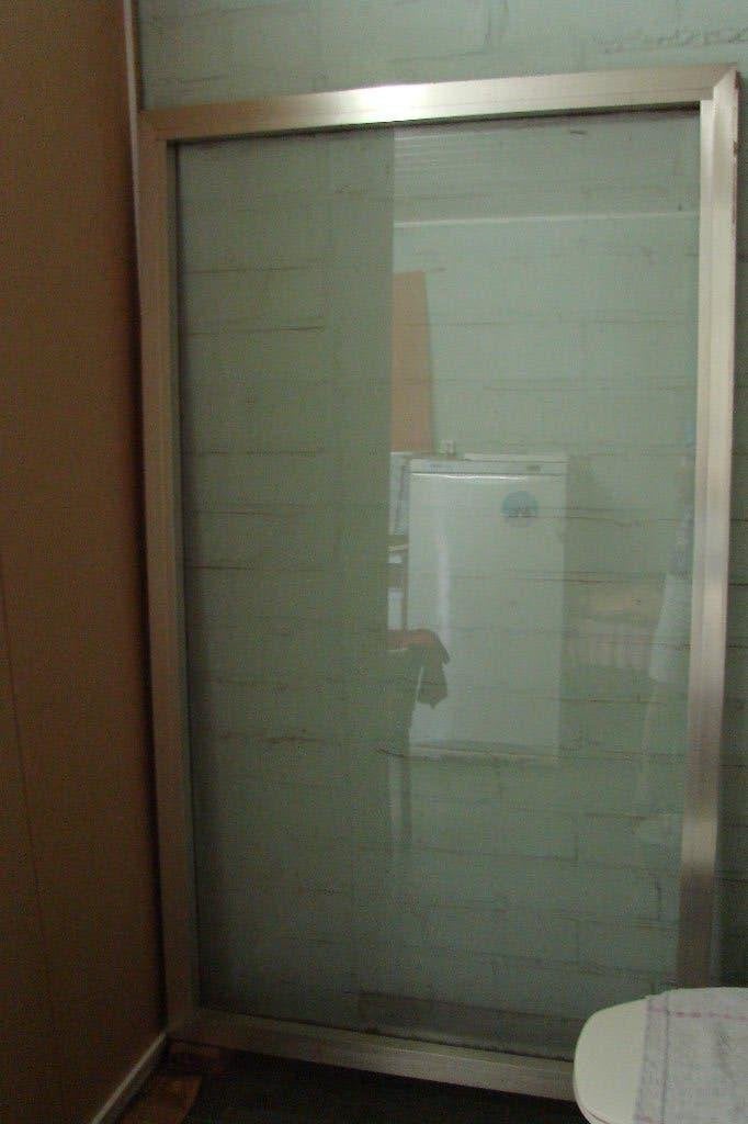 groot aluminium raam met glas, Enlèvement, Utilisé, Fenêtre de façade ou Vitre
