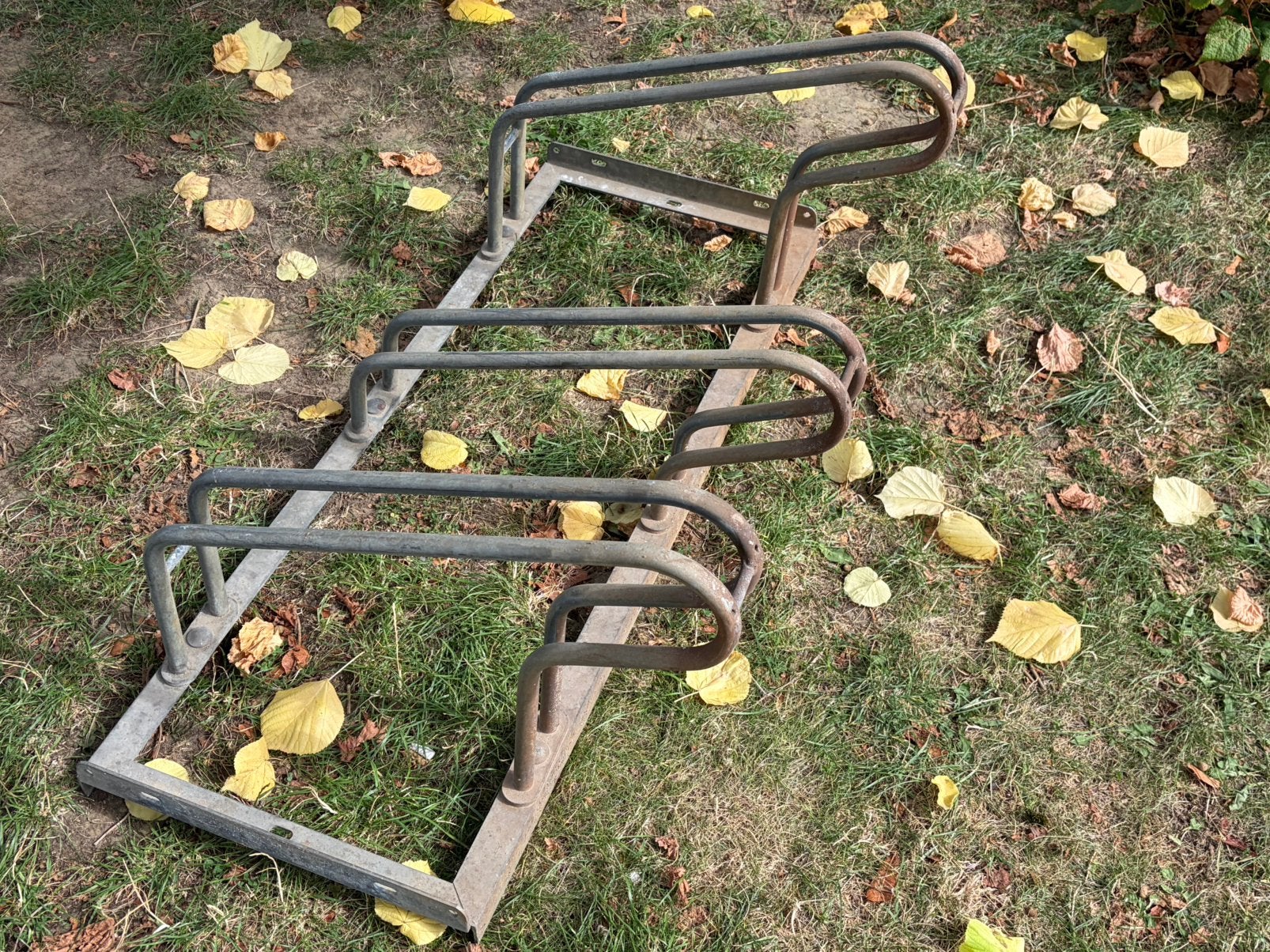 Rack - support - râtelier à vélos, Vélos & Vélomoteurs, Enlèvement, Utilisé