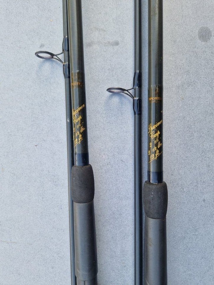 Klassieke Sportex Specimen Carp 12ft 2.25-2.5 lbs, Watersport en Boten, Ophalen, Gebruikt, Werphengel