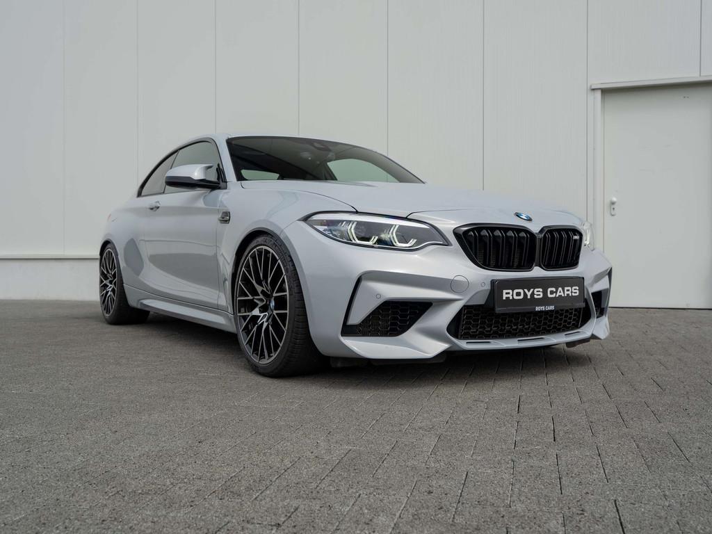 BMW M2 Competition - NEW CONDITION/HOCKENHEIM SILVER, Cuir, Euro 6, Entreprise, Noir