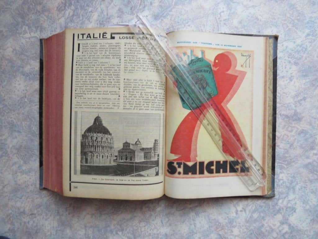 Toerisme Vlaanderen 1929 1930 VNV Kasteel Schelde Krant, Enlèvement ou Envoi