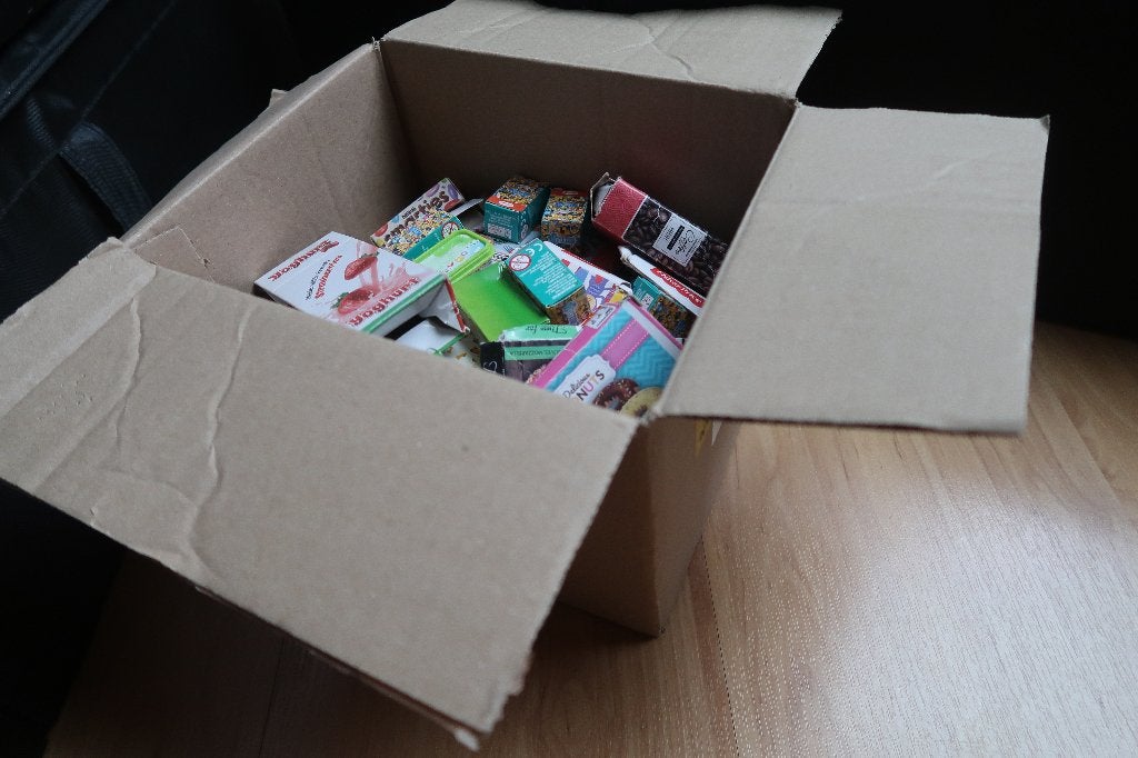 Kartonnen doosjes voor winkeltje of keukentje, Ophalen of Verzenden, Overige materialen, Speelkeuken-accessoire