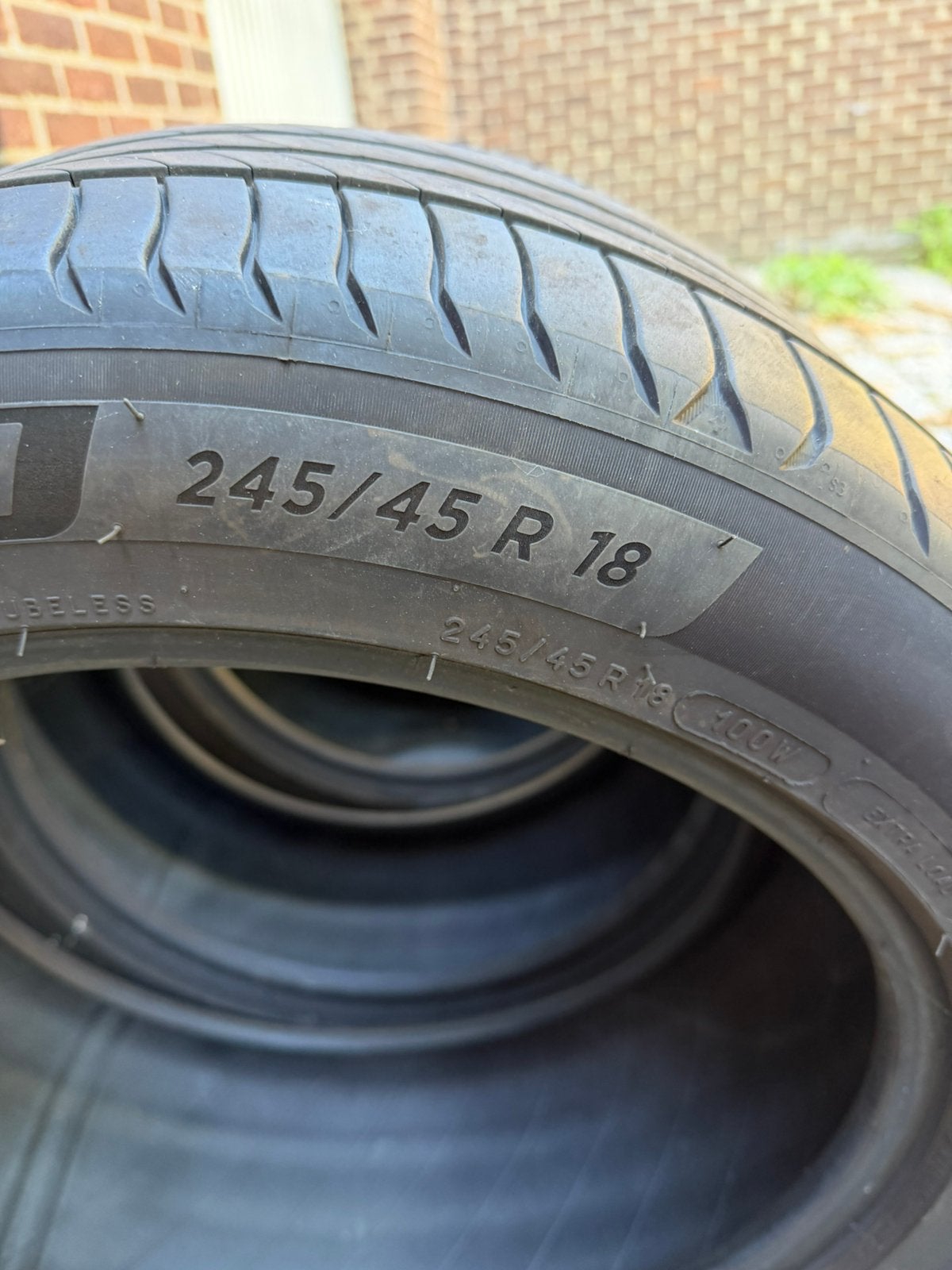Michelin 245/45/R18. Comme neuf, Enlèvement ou Envoi, Pneu(s)