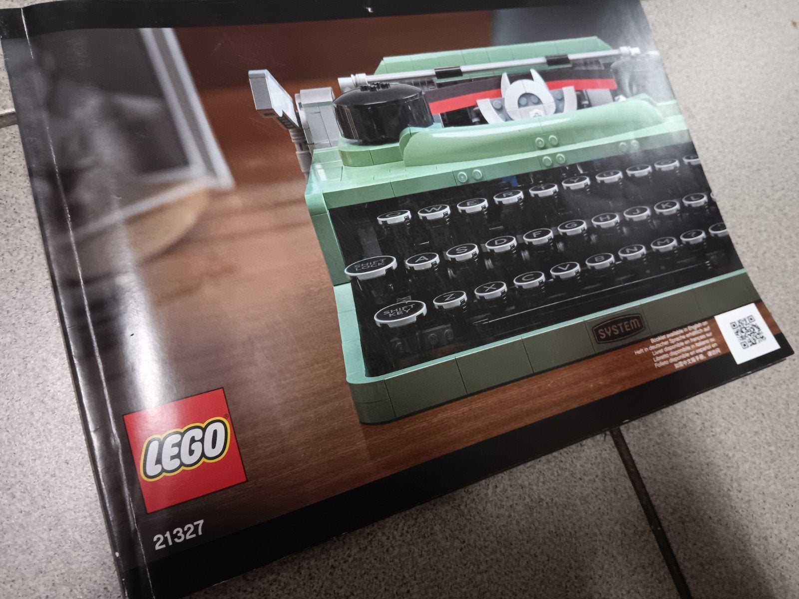 lego 21327, machine à écrire, boîte vide recherchée, Enlèvement ou Envoi, Utilisé, Lego